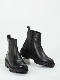 Gabor – Stiefeletten aus Kalbleder schwarz