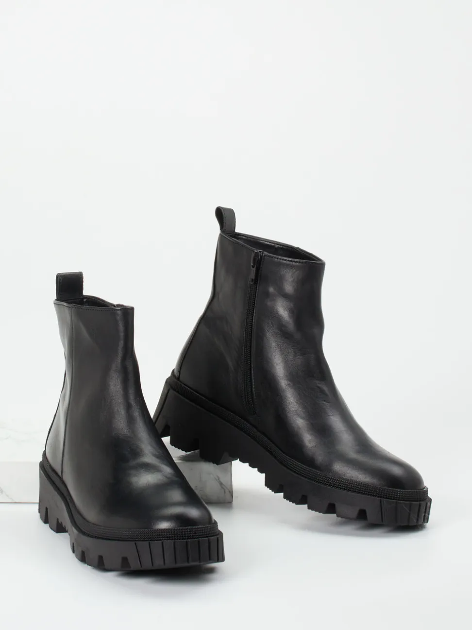 Gabor – Stiefeletten aus Kalbleder schwarz