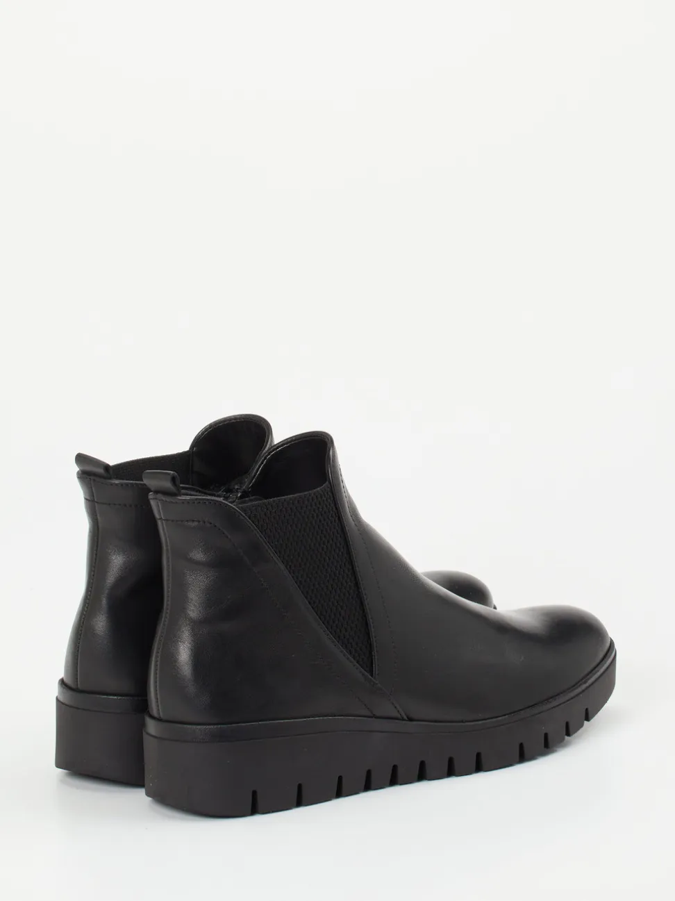 Gabor Comfort – Chelsea-Stiefelette aus Kalbleder schwarz