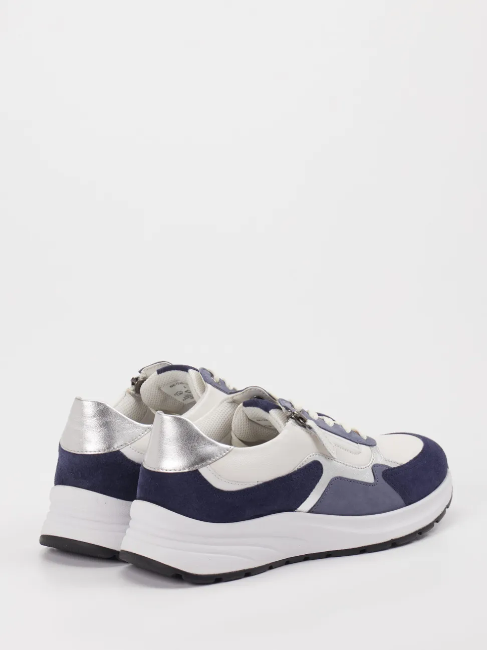 Gabor Comfort – Freizeitsneaker aus Veloursleder cremeweiß