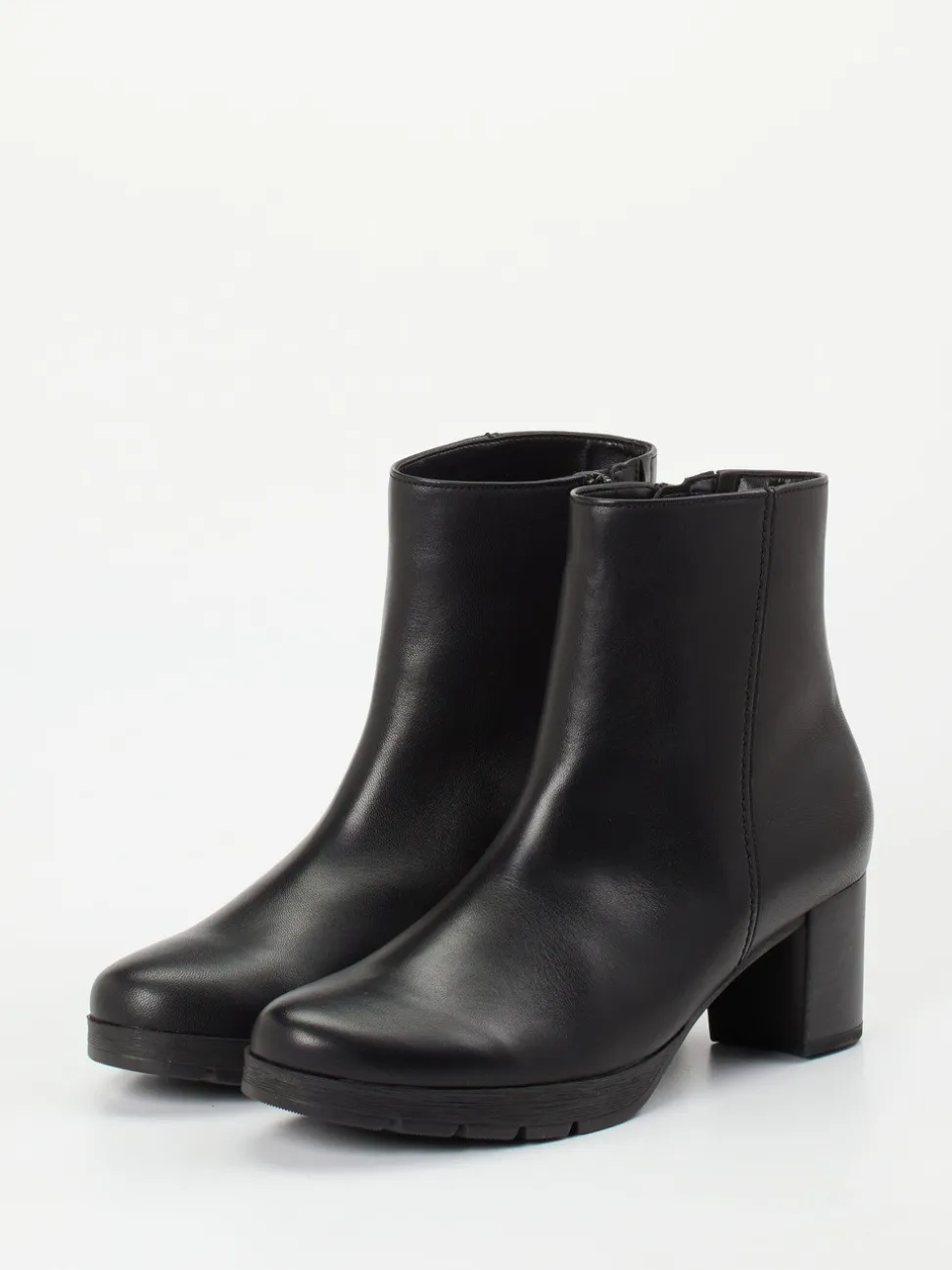 Gabor Comfort – Stiefeletten aus Kalbleder schwarz