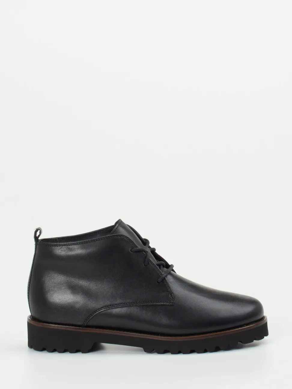 Ganter – Schnürboots aus Kalbleder schwarz