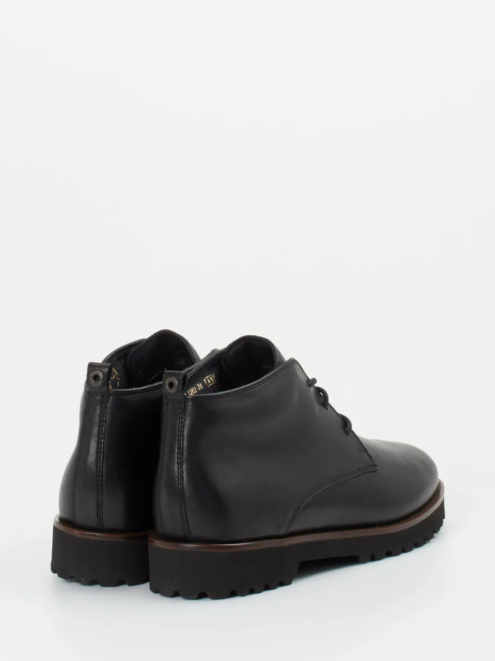 Ganter – Schnürboots aus Kalbleder schwarz