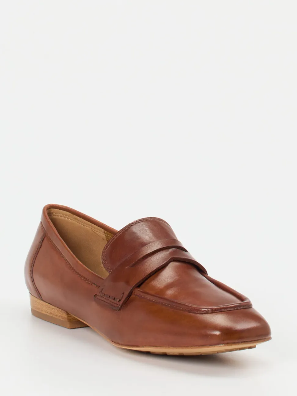 Ginger & Glove – Loafer aus Kalbleder Braun