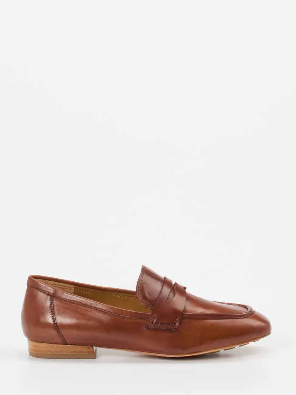 Ginger & Glove – Loafer aus Kalbleder Braun