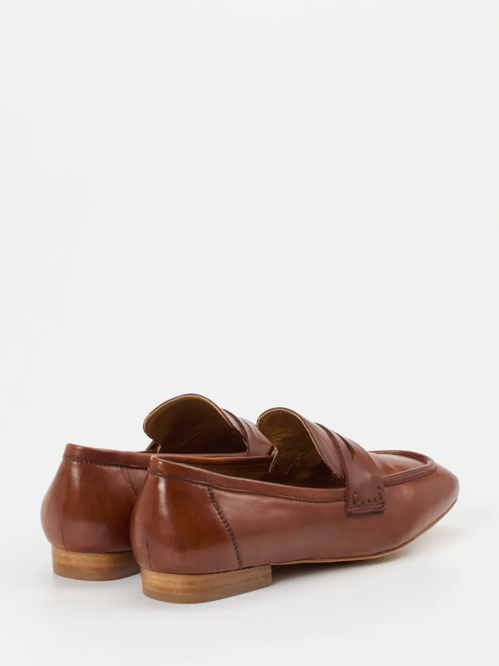 Ginger & Glove – Loafer aus Kalbleder Braun