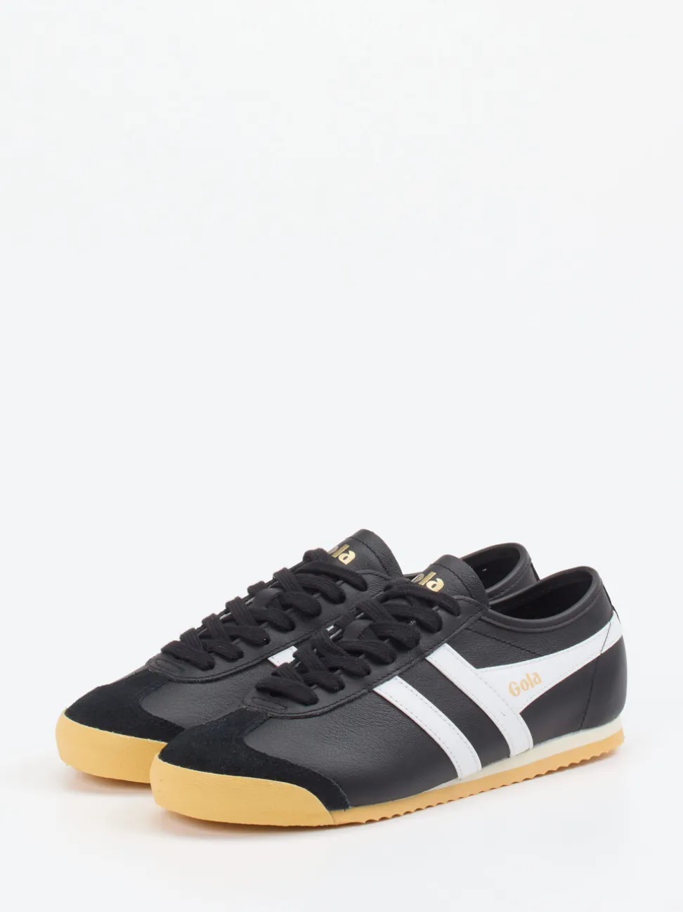 Gola – Retro-Sneaker aus Leder in Schwarz