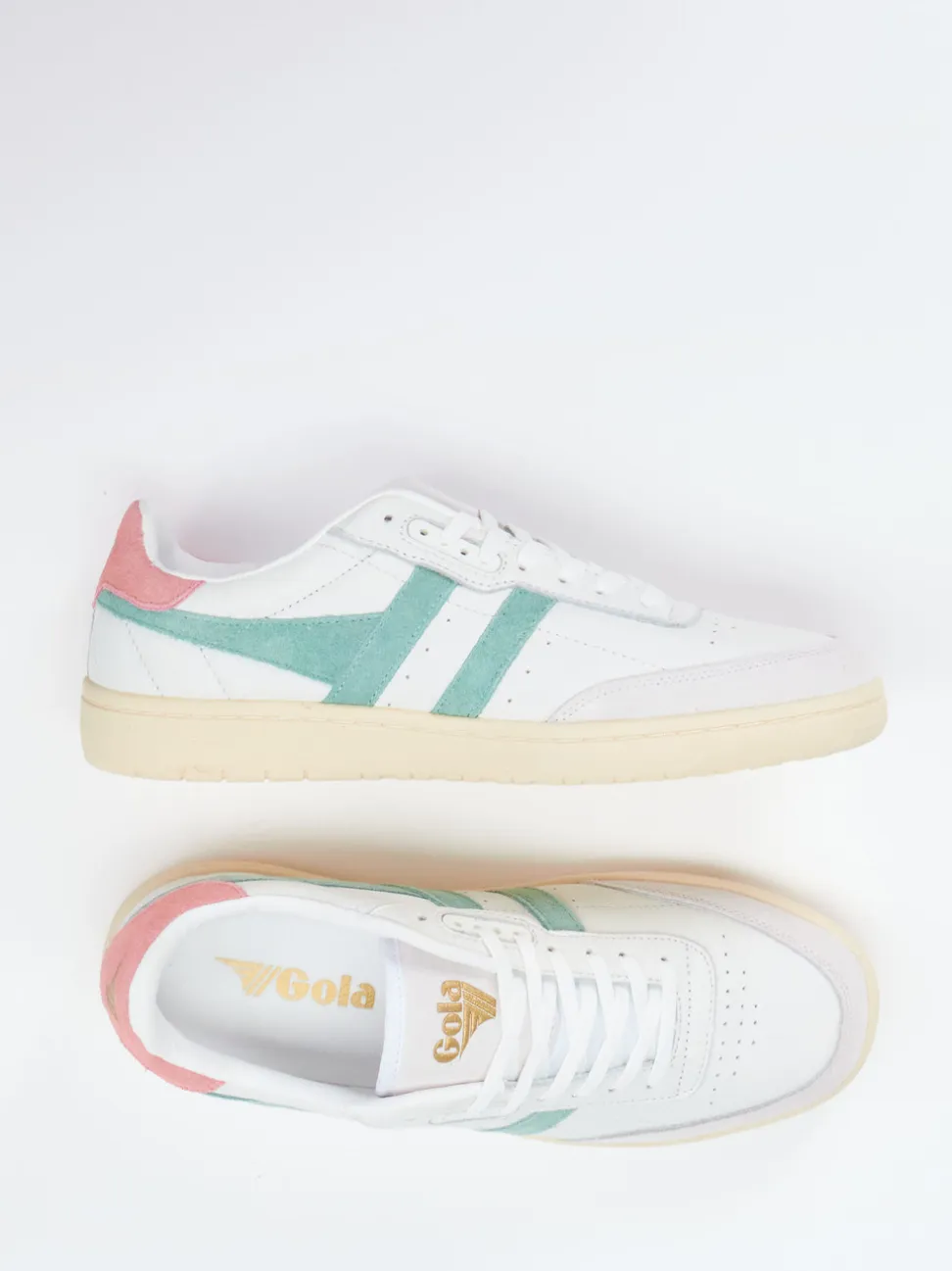 Gola – Retro-Sneaker aus Leder in Weiß