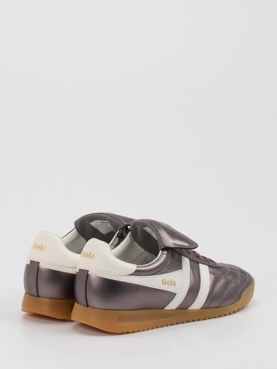 Gola – Retro-Sneaker aus Leder in Metallic-Violett