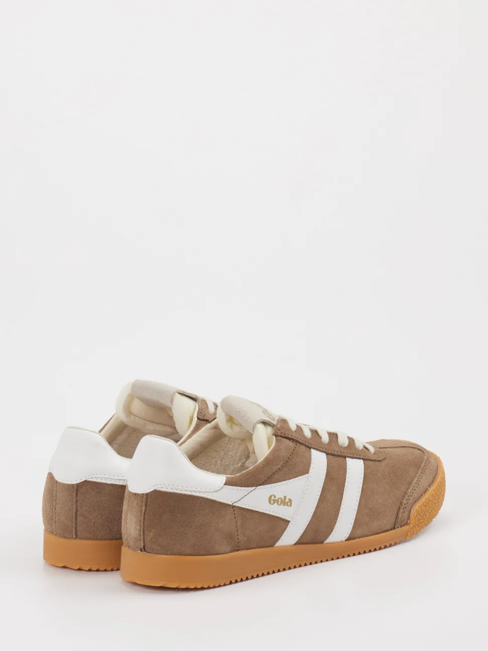 Gola – Retro-Sneaker aus Veloursleder sandbraun