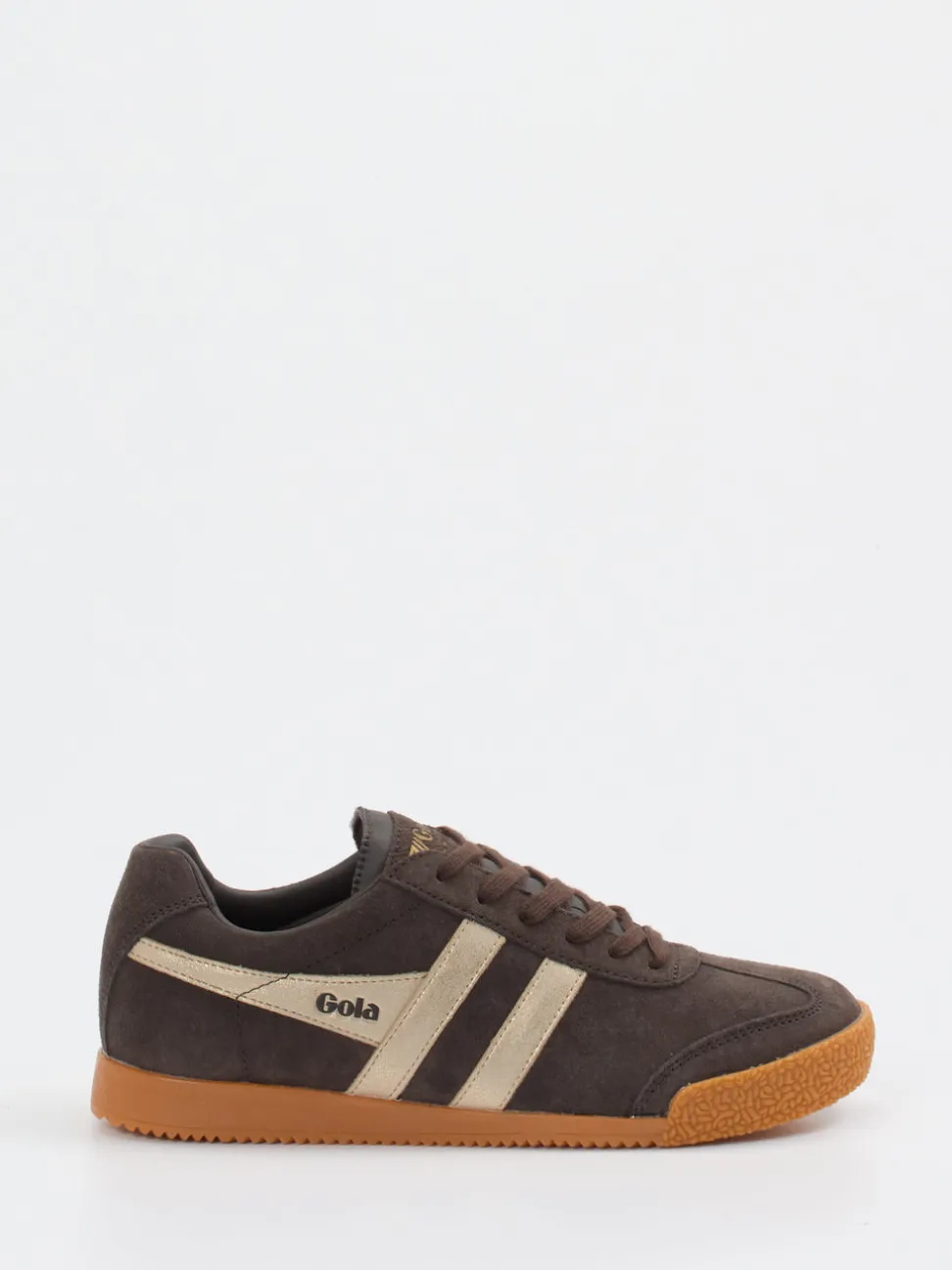 Gola – Retro-Sneaker aus Veloursleder braun
