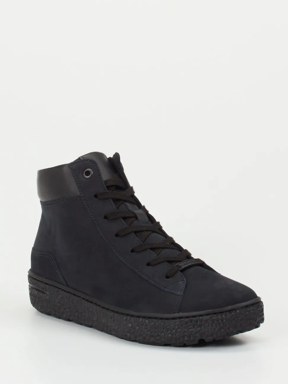 Hartjes – High-Top Sneaker aus Nubukleder schwarz