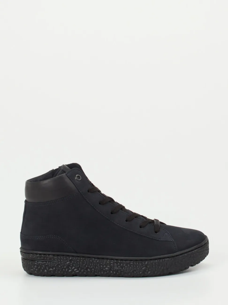 Hartjes – High-Top Sneaker aus Nubukleder schwarz