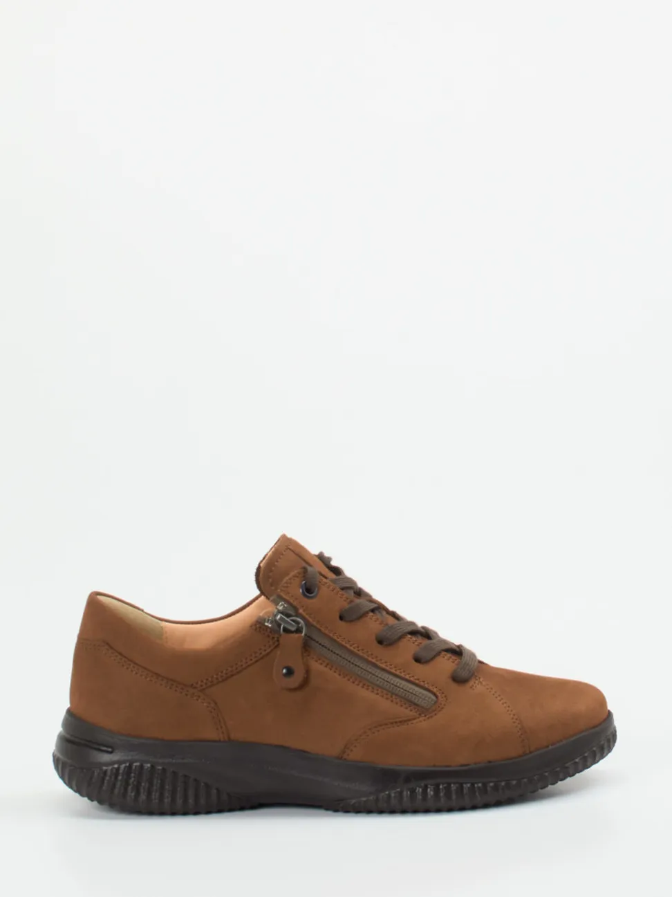 Hartjes – Komfort-Sneaker aus Nubukleder braun