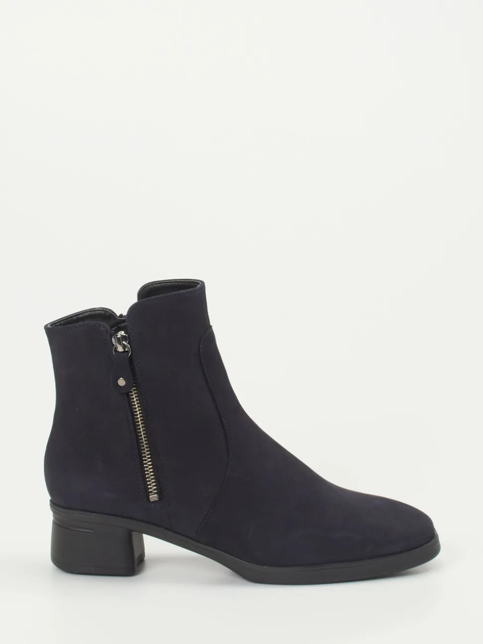 Hartjes – Stiefeletten aus Nubukleder in Dunkelblau