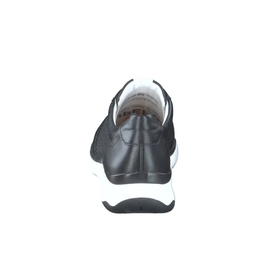 Hassia – Komfort-Sneaker aus Ziegenleder Schwarz