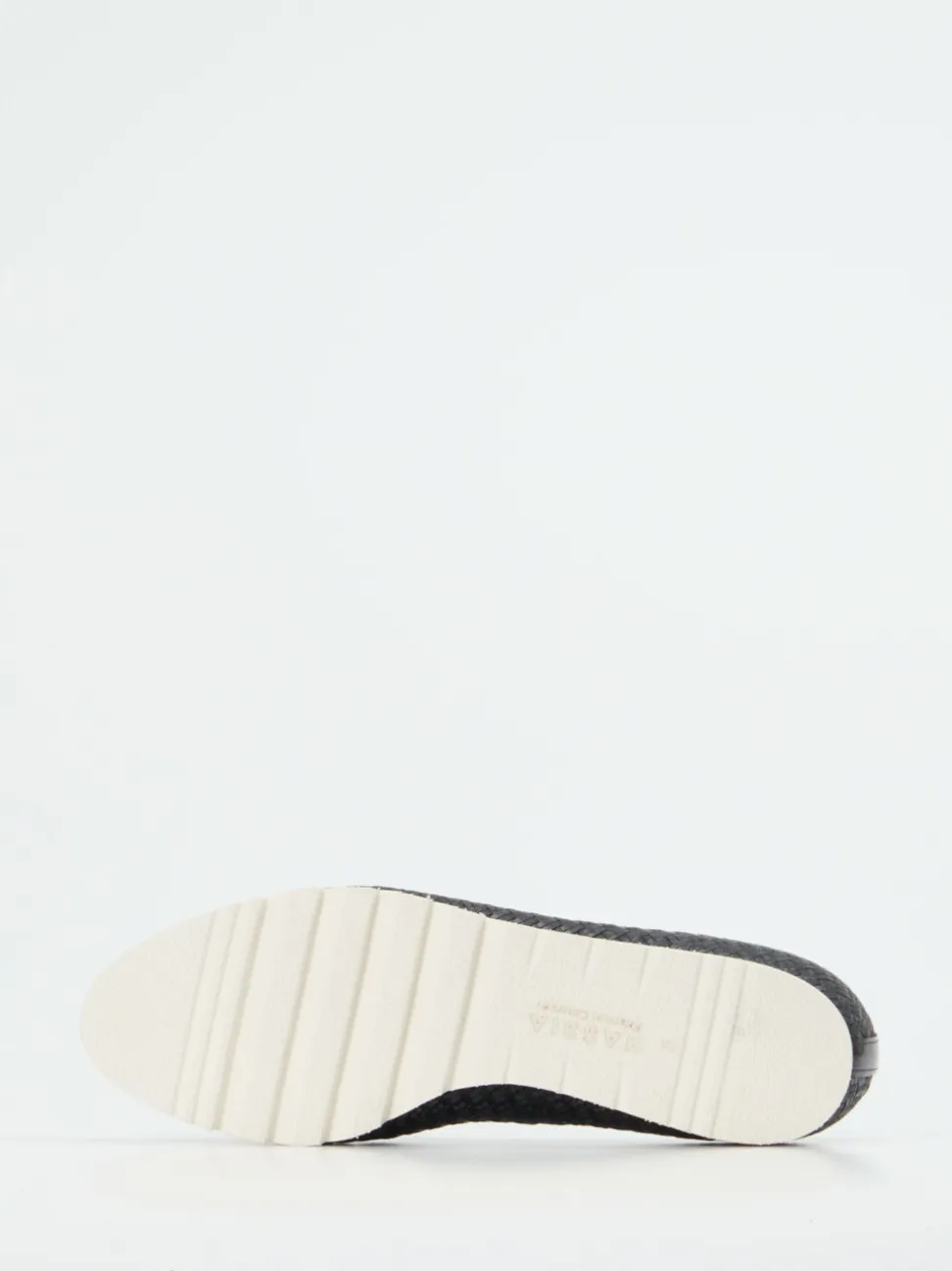 Hassia – Loafer aus geprägtem Leder schwarz
