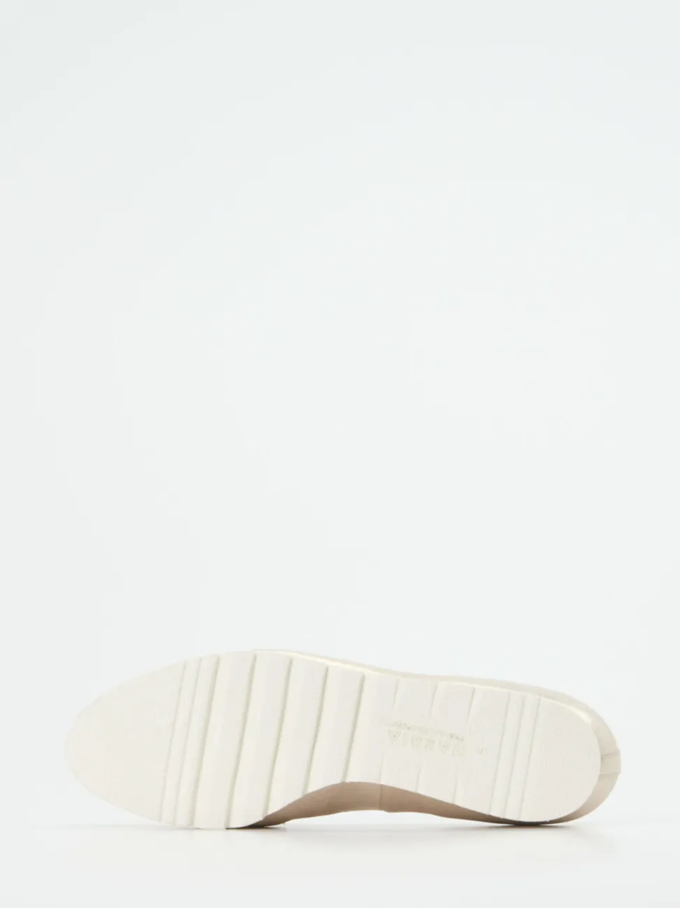 Hassia – Loafer aus Metallicleder Champagner-Beige