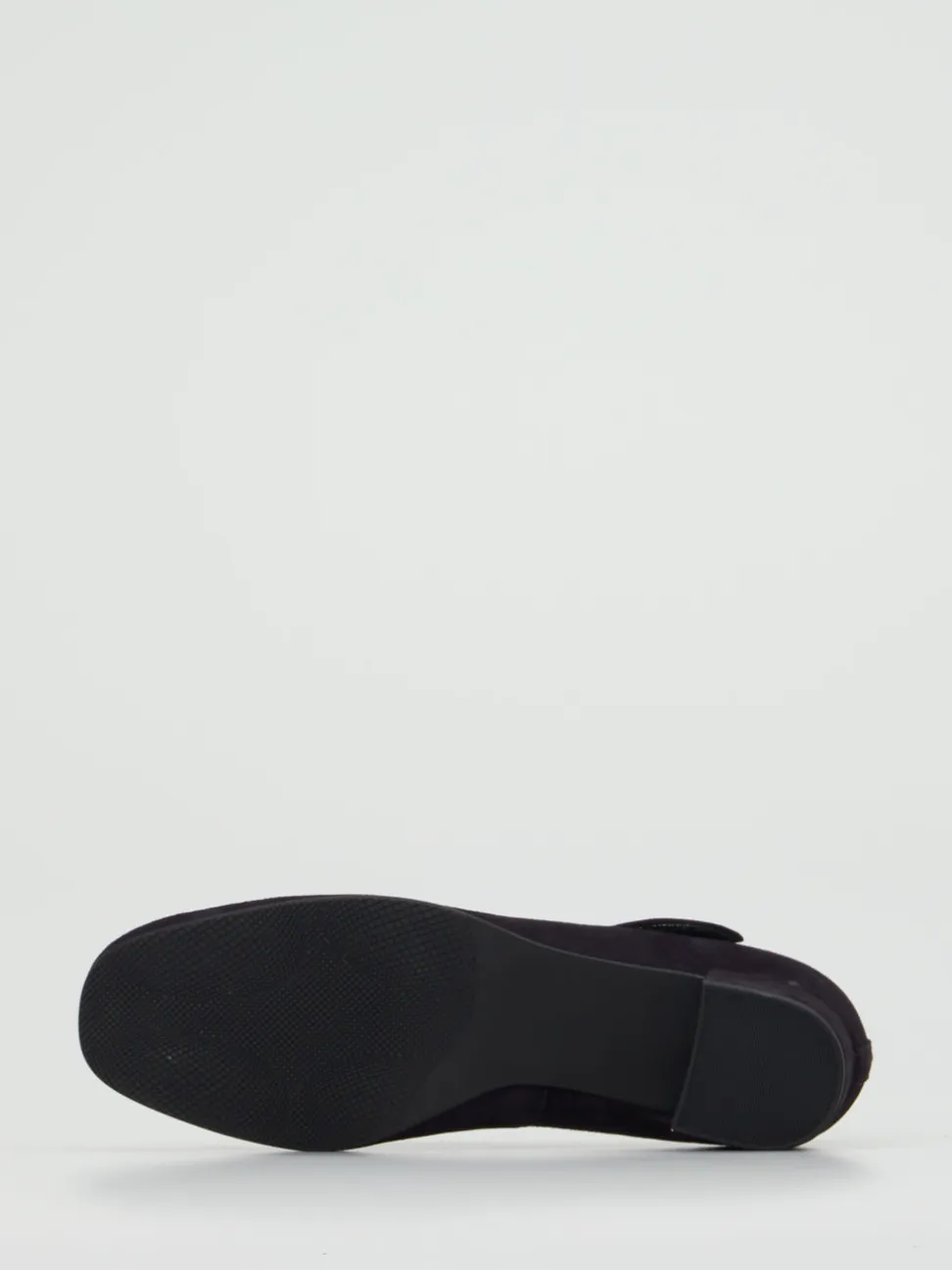Hassia – Mary Jane Pumps aus Veloursleder Dunkelblau