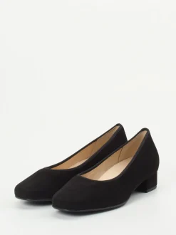 Hassia – Pumps aus Veloursleder in Schwarz