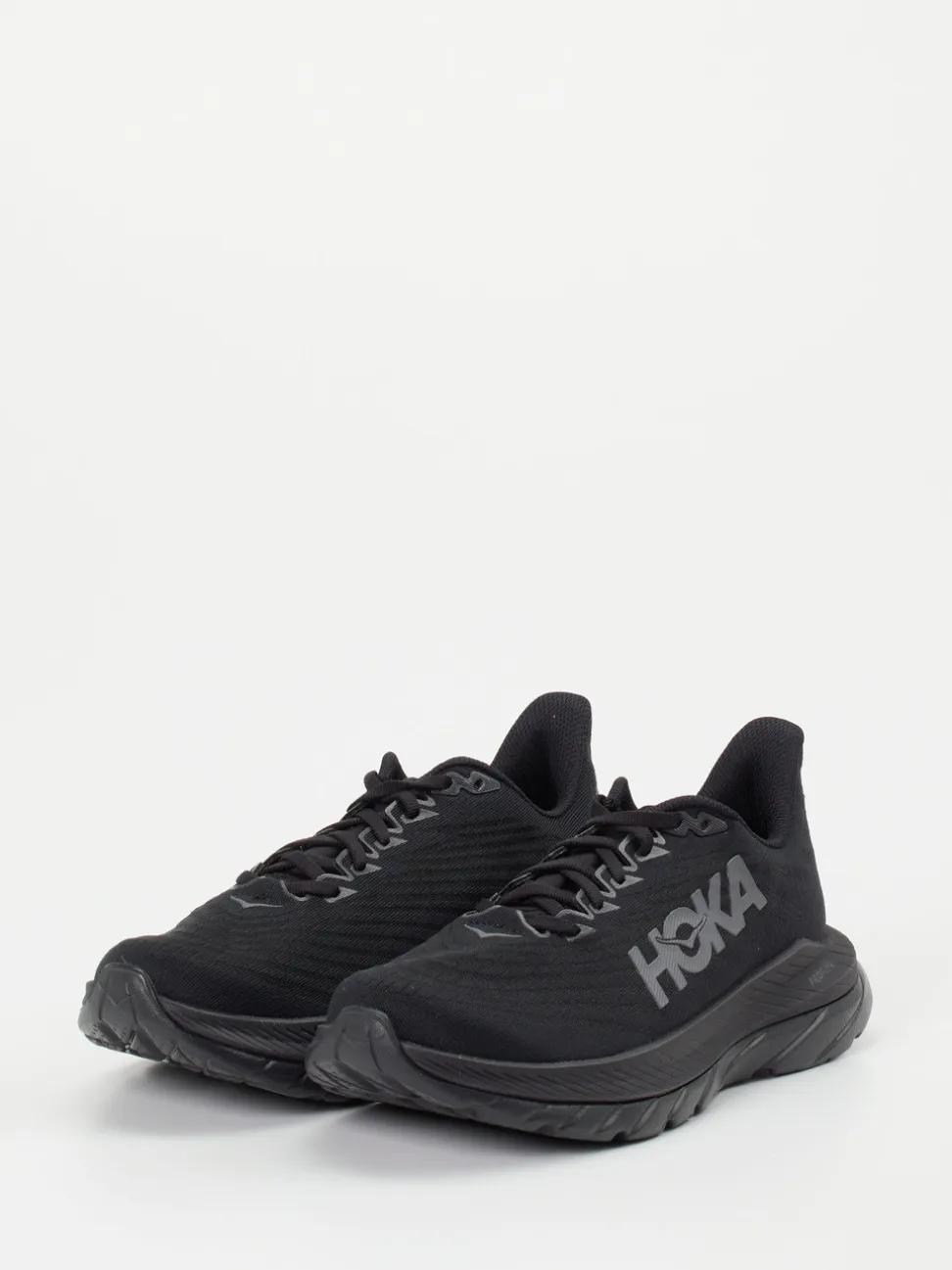 HOKA – Sneaker aus Textil in Schwarz