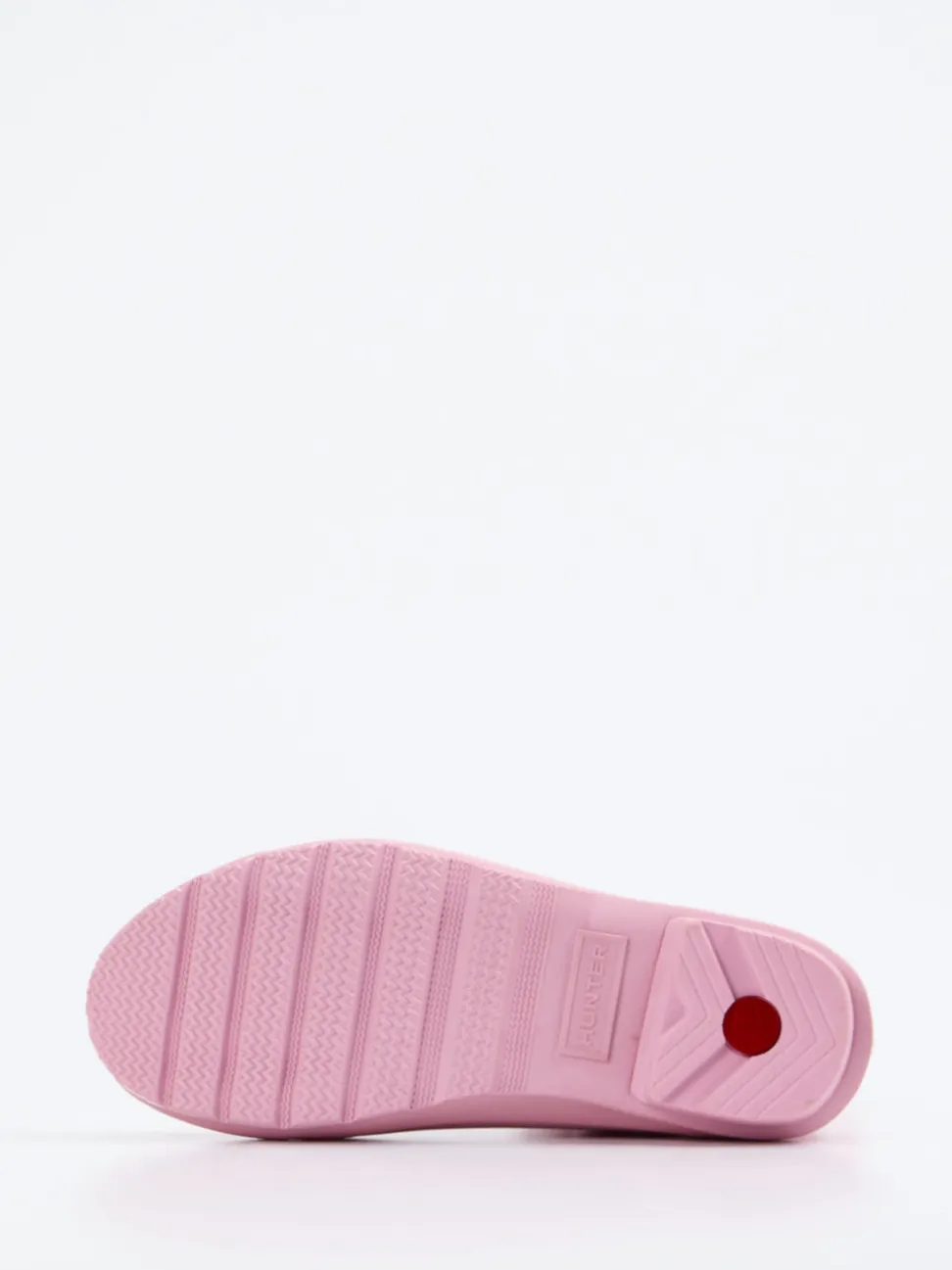Hunter – Chelsea-Gummistiefeletten aus Synthetik rosa