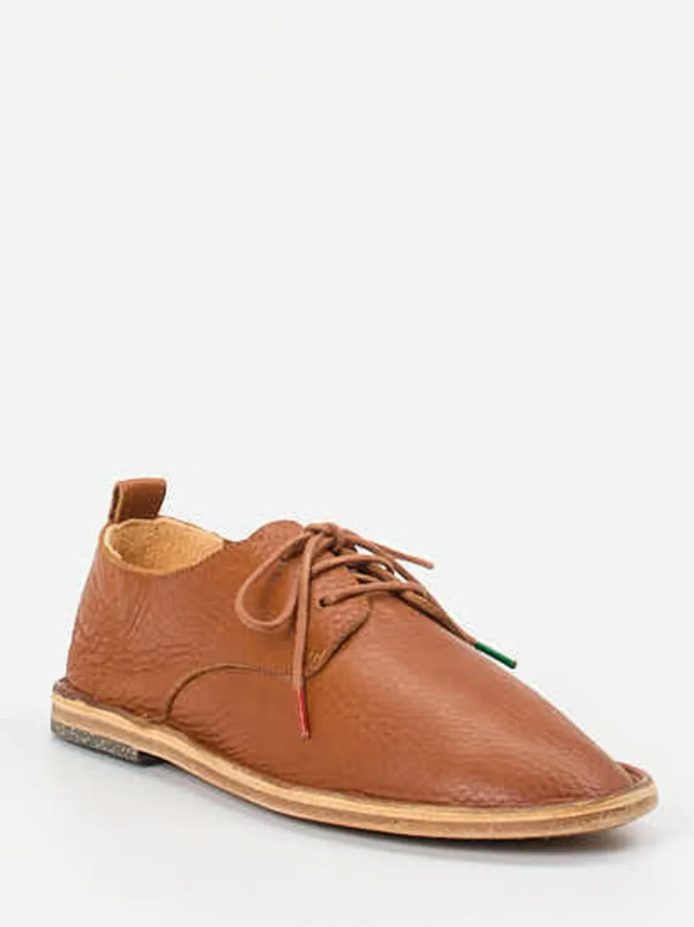 Joe – Derby-Halbschuh aus Kalbleder cognacbraun
