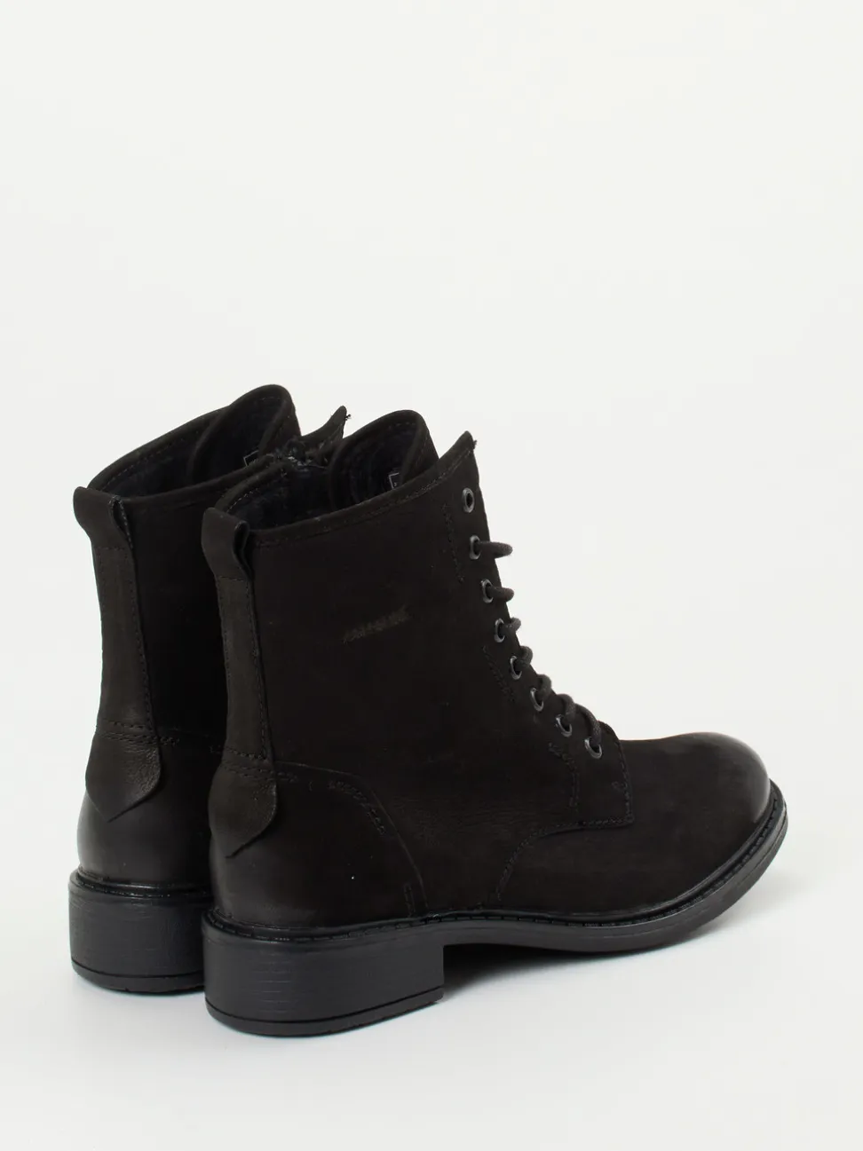 Josef Seibel – Schnür-Boots aus Nubukleder schwarz