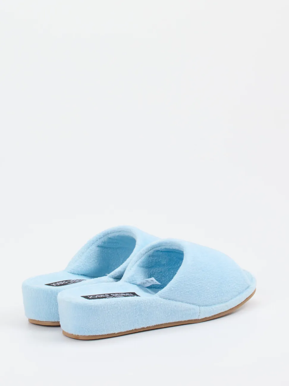 Josef Seibel Relax – Pantolette aus Frottee Hellblau