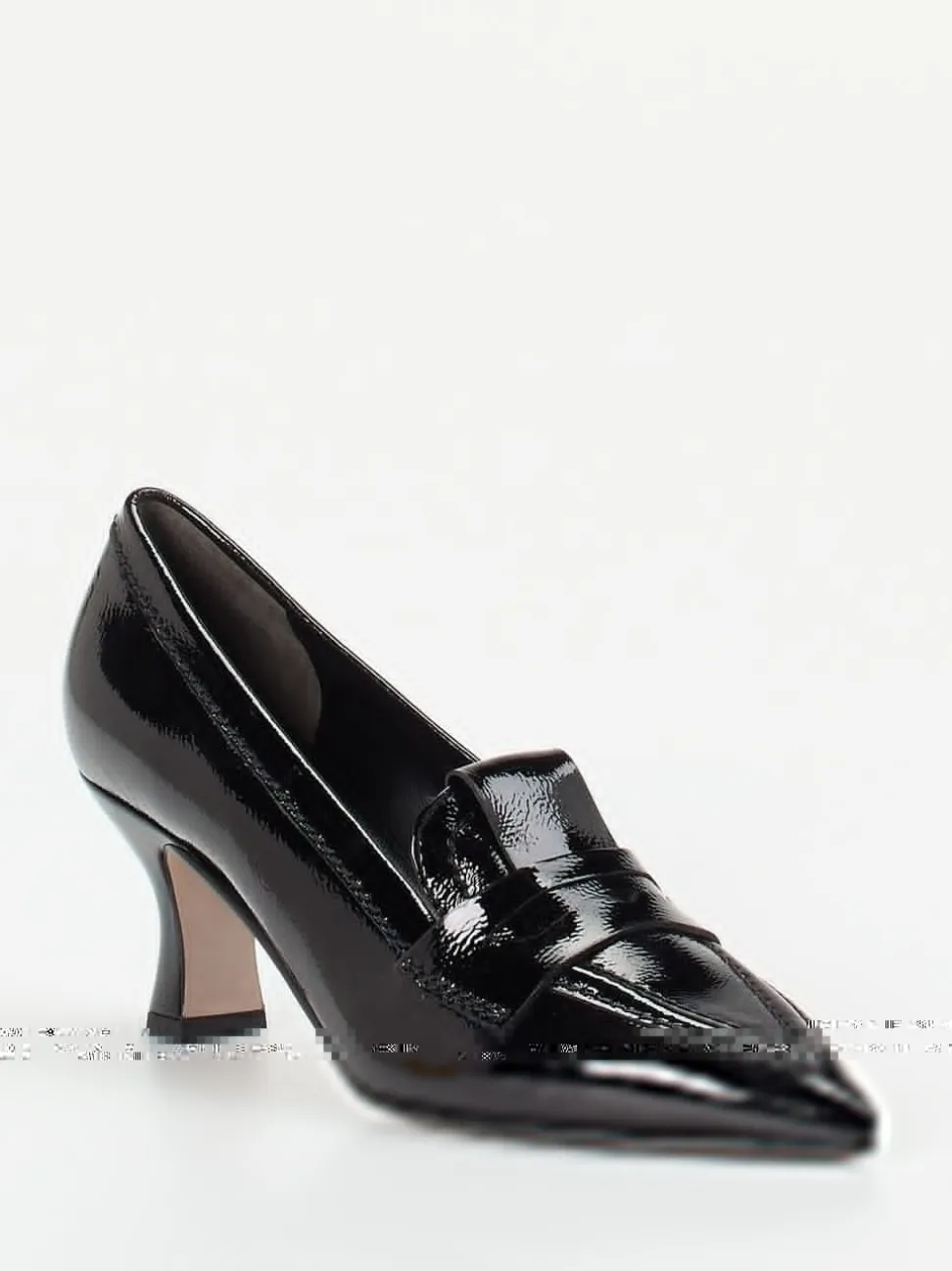 Kennel & Schmenger – Loafer-Pumps aus Lackleder Schwarz