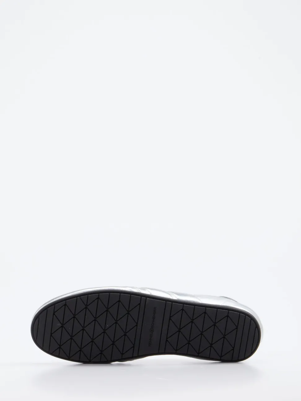 Kennel & Schmenger – Sneaker aus Metallicleder silber