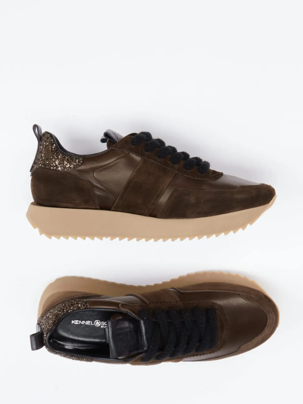 Kennel & Schmenger – Sneaker aus Velours- und Glattleder