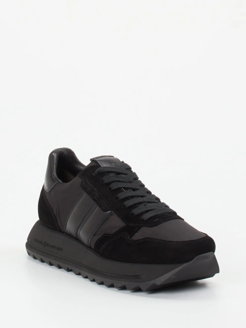 Kennel & Schmenger – Sneaker aus Veloursleder in Schwarz
