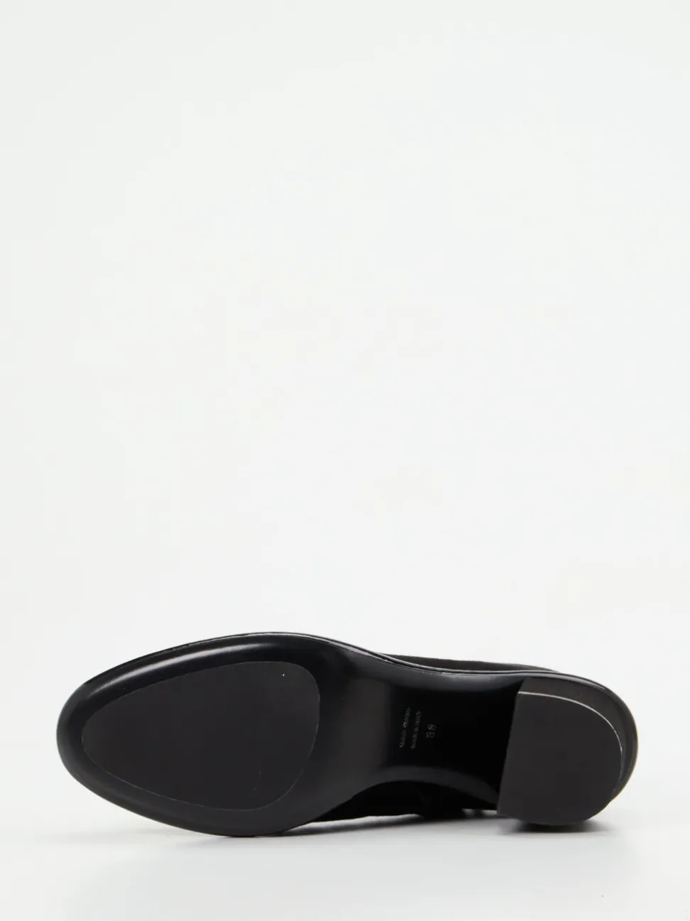 Konstantin Starke – Ankle Boots aus Veloursleder schwarz