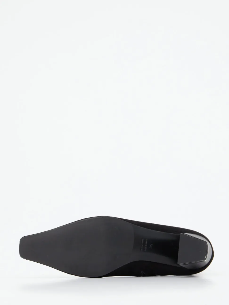 Konstantin Starke – Ankle Boots aus Veloursleder schwarz