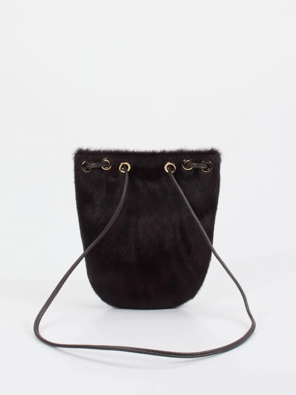 Konstantin Starke – Bucket Bag aus Leder in Braun