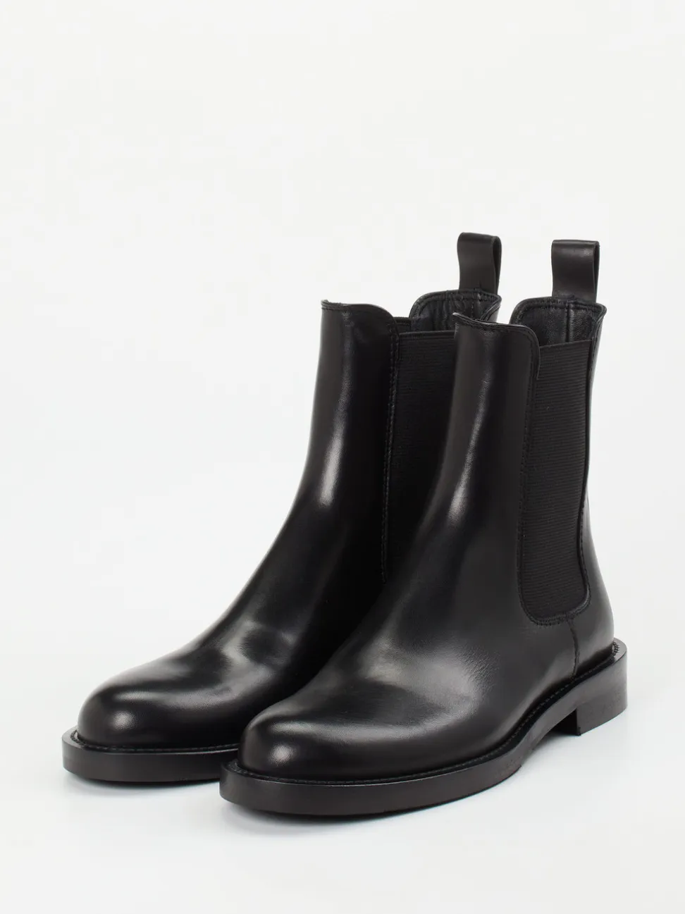 Konstantin Starke – Chelsea Boots aus Kalbleder schwarz