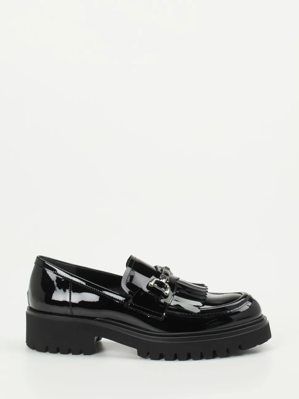 Konstantin Starke – Loafer aus Kalbleder Schwarz Glanz