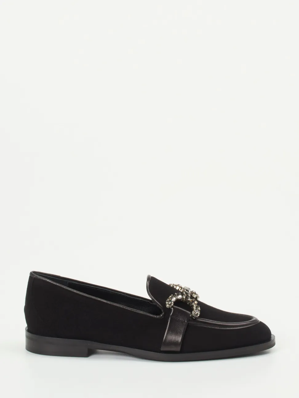 Konstantin Starke – Loafer aus Veloursleder Schwarz