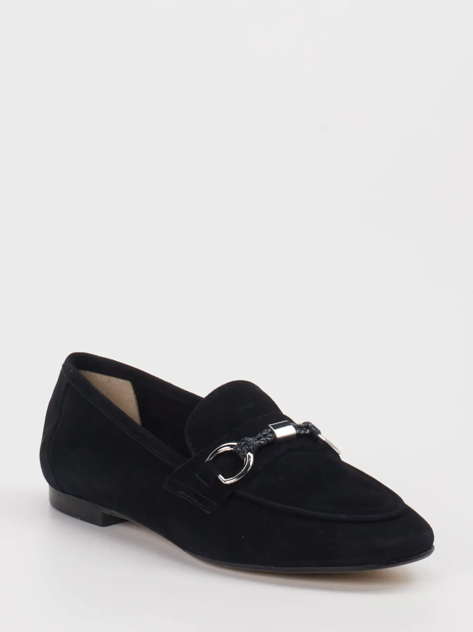 Konstantin Starke – Loafer aus Veloursleder Schwarz