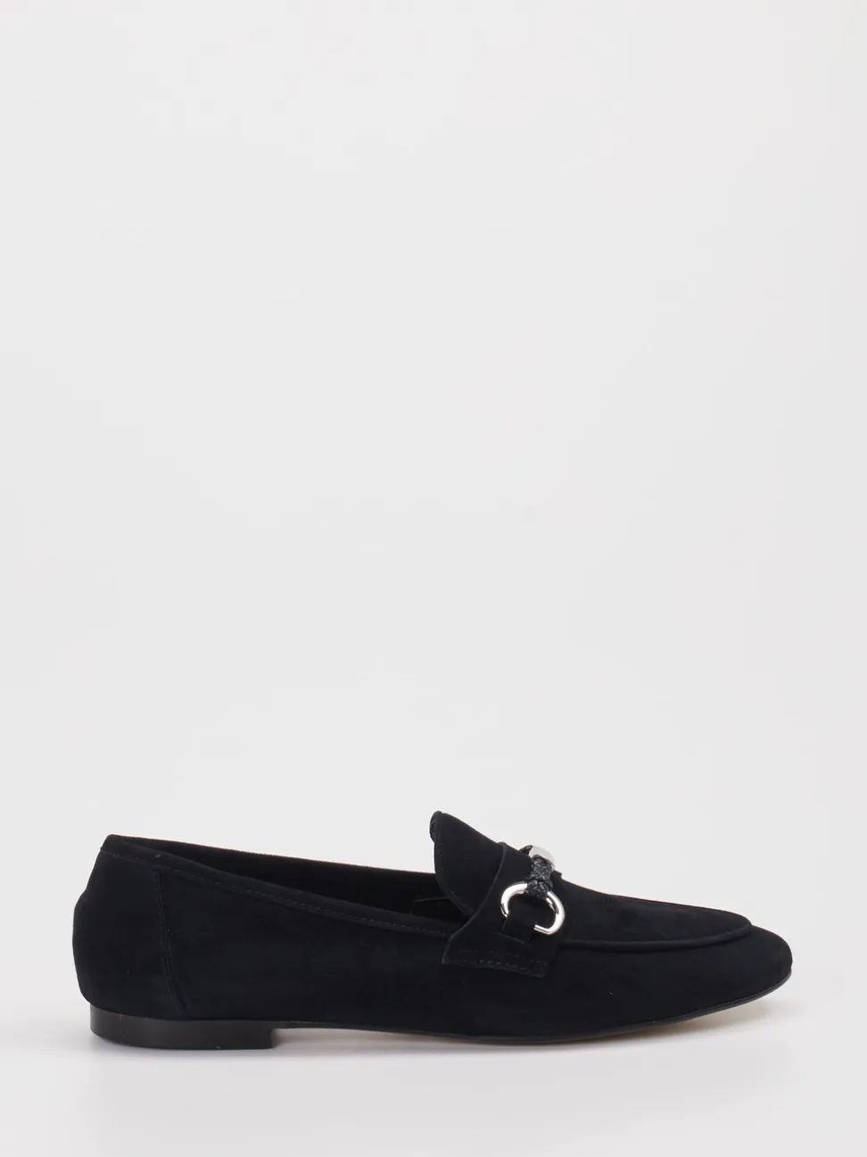 Konstantin Starke – Loafer aus Veloursleder Schwarz