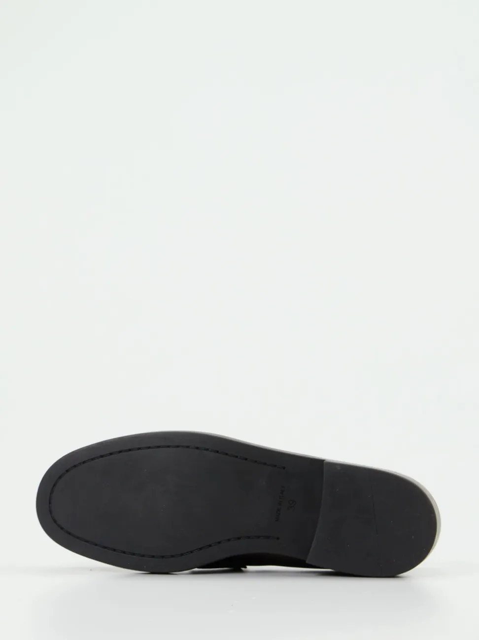 Konstantin Starke – Loafer aus Metallicleder anthrazit
