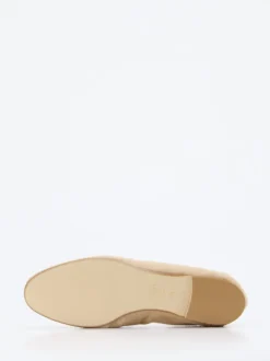 Konstantin Starke – Loafer aus Veloursleder beige