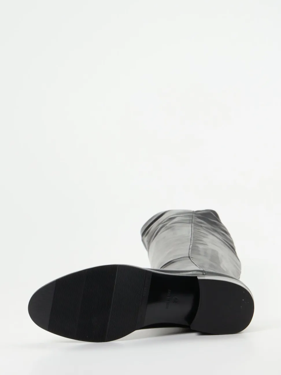 Konstantin Starke – Overknee-Stiefel aus Lammleder Schwarz