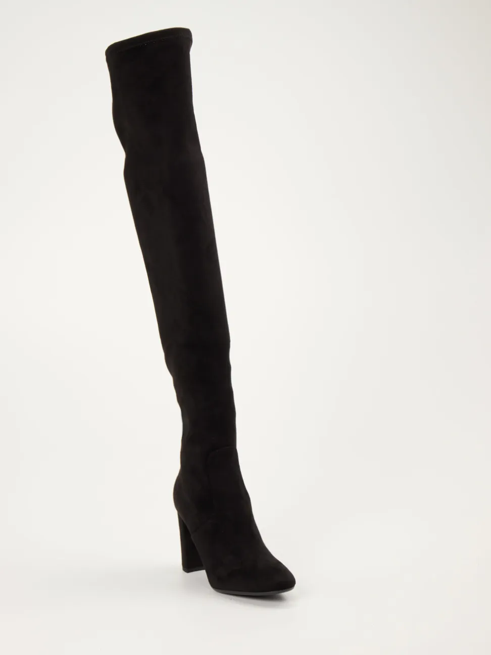 Konstantin Starke – Overknee-Stiefel aus Stretch in Schwarz