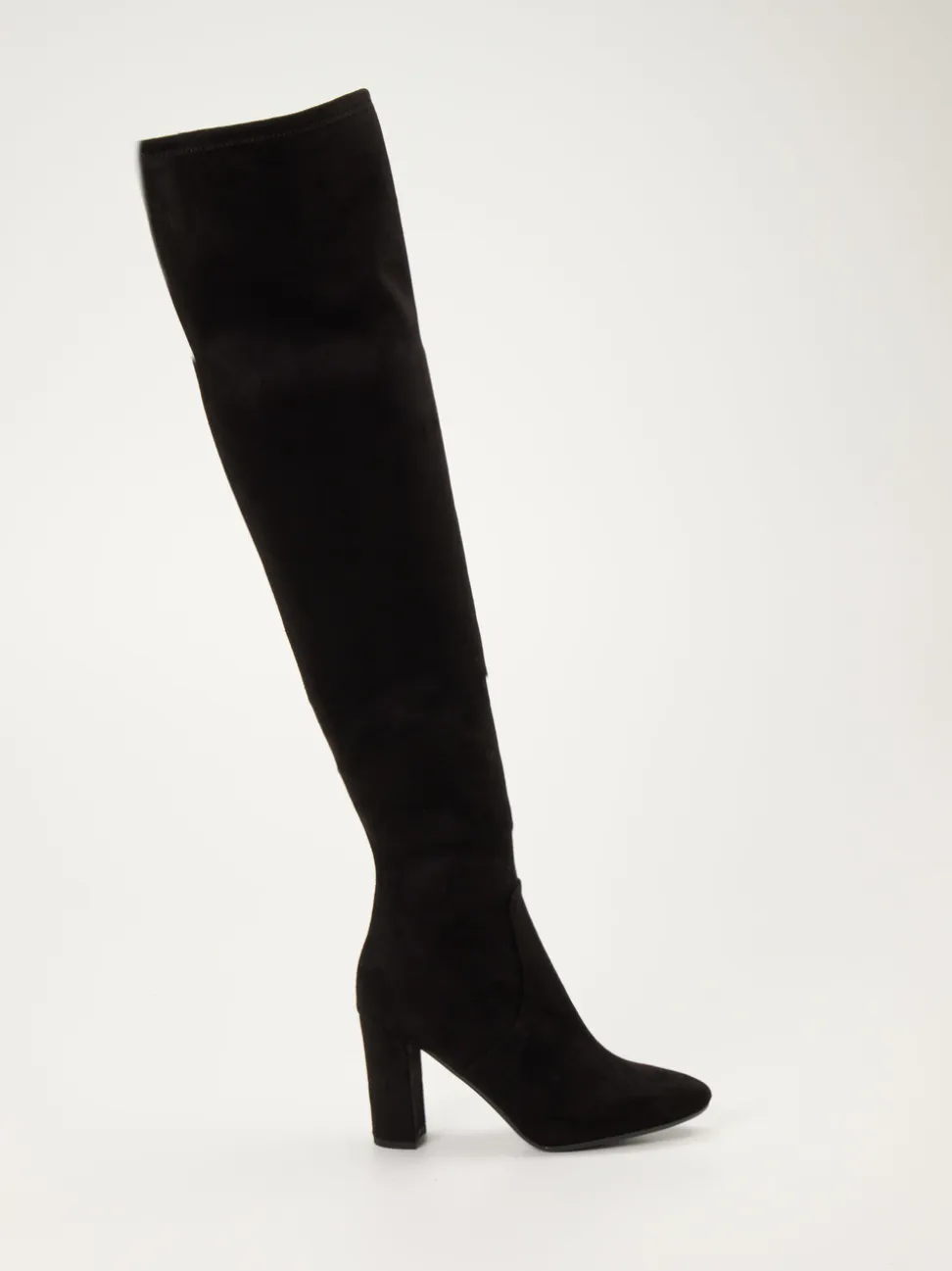 Konstantin Starke – Overknee-Stiefel aus Stretch in Schwarz
