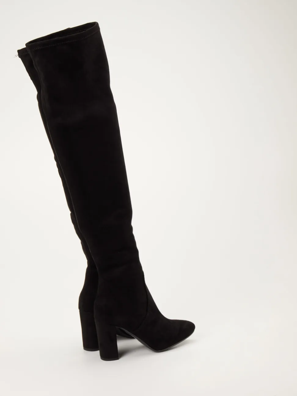 Konstantin Starke – Overknee-Stiefel aus Stretch in Schwarz