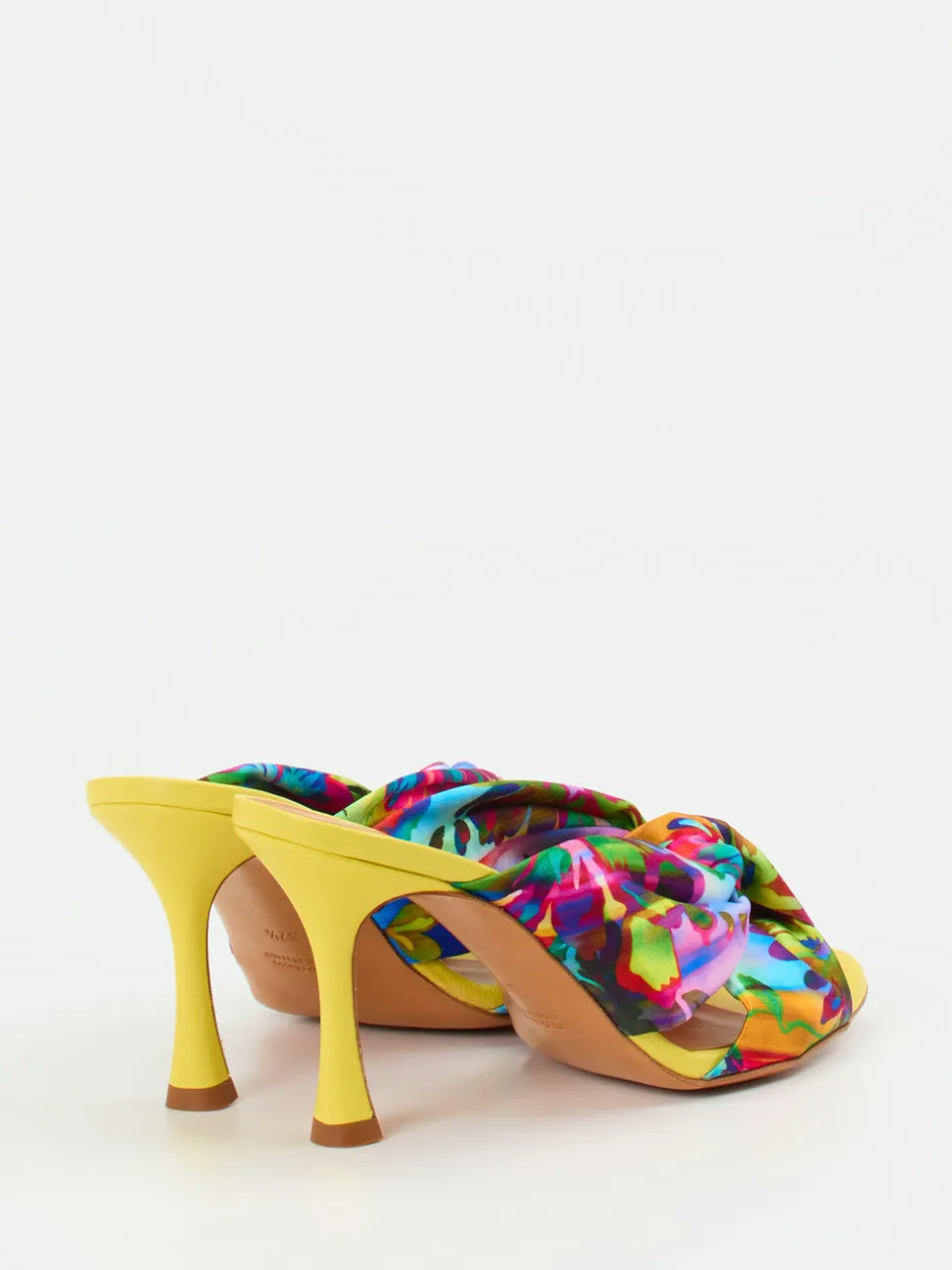 Konstantin Starke – Pantolette aus Satin in Multicolor