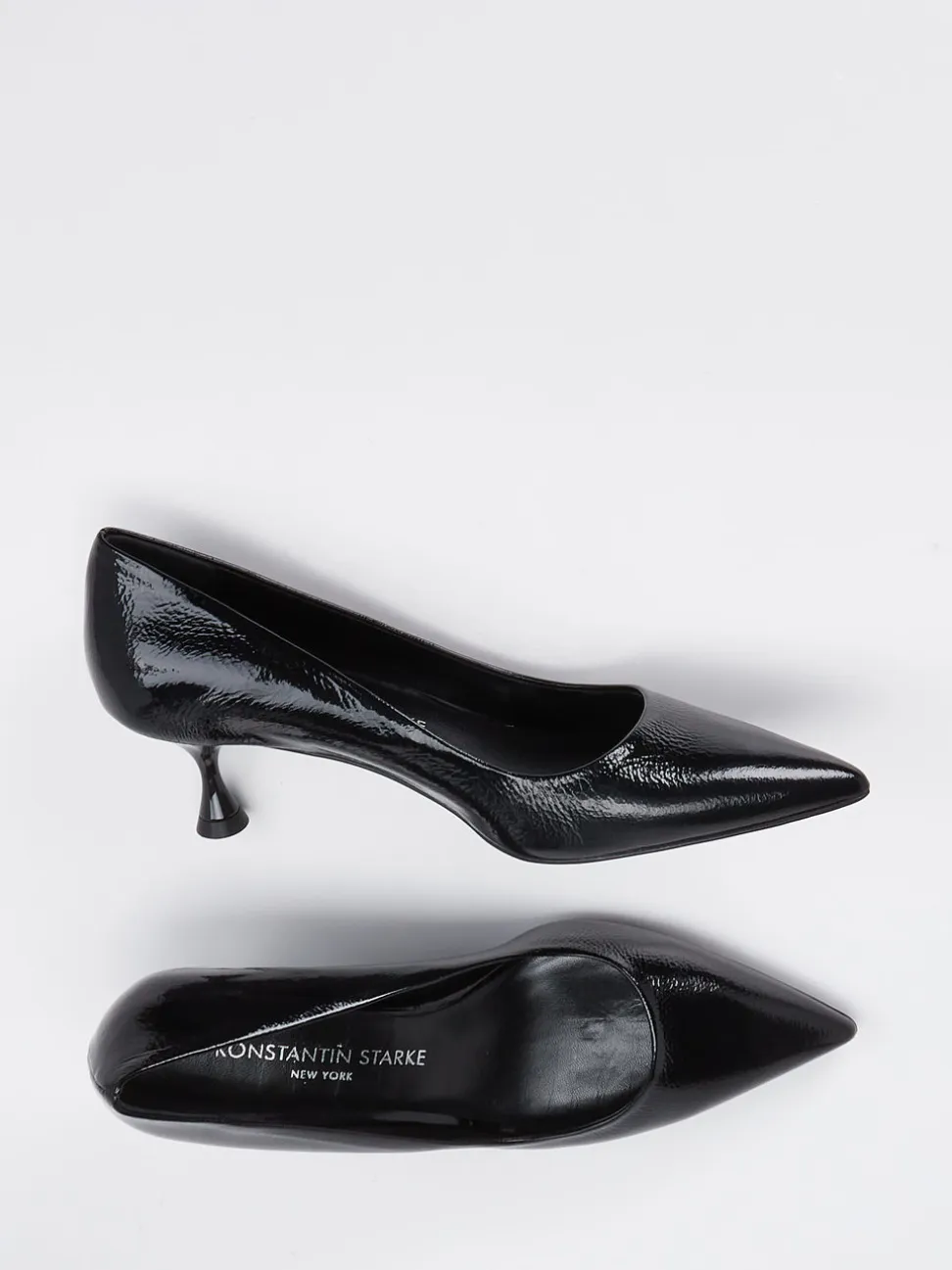 Konstantin Starke – Pumps aus Lackleder schwarz
