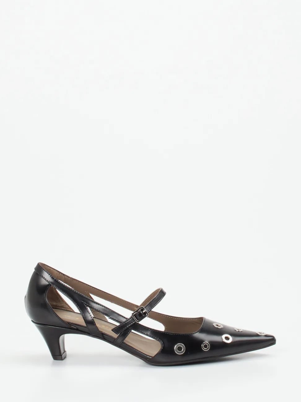 Konstantin Starke – Pumps aus Hochglanzleder schwarz